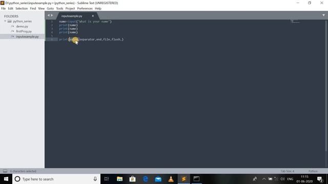 #4 Python 3.8 Programming Tutorial | Input & Output смотреть онлайн