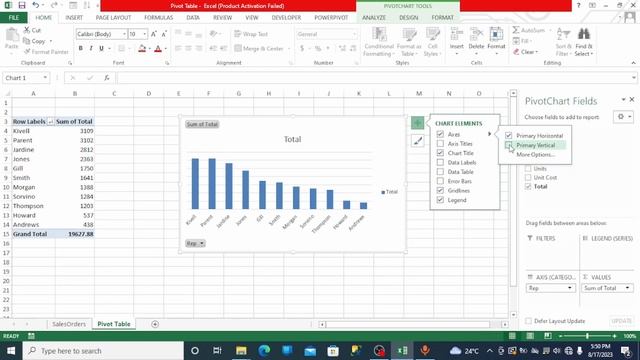 Pivot Chats: Visualization in Excel смотреть онлайн