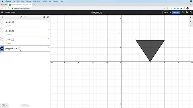 How to draw a polygon in DESMOS using coordinate points смотреть онлайн