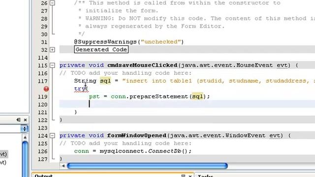java netbeans and mysql tut 3 insert sql statementavi смотреть онлайн