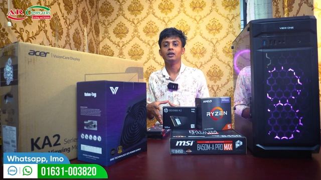 41,500 টাকায় 5600g এর সাথে MSI B450M-A PRO MAX | 500 NVME দিয়ে গেমিং বিল্ড। Ryzen 6 5600G Build смотреть онлайн