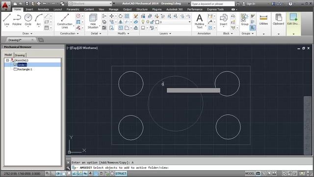 AutoCAD Mechanical Basic Structure Management смотреть онлайн