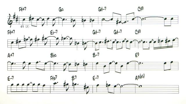 Desafinado - ( Eb Instrument )