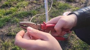 Сравнение бечевки (шнура) и проволоки для электропастуха, что лучше