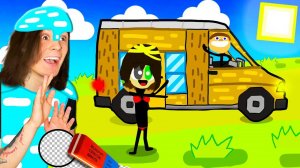 ПОЧЕМУ МОЯ МАШИНА СТАЛА НАРИСОВАННОЙ В МАЙНКРАФТ