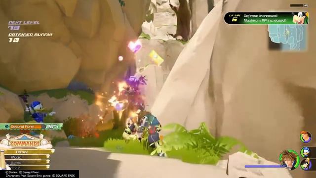 Kingdom Hearts III (DEMO version) Часть 2. Gameplay без комментариев [PS4] смотреть онлайн