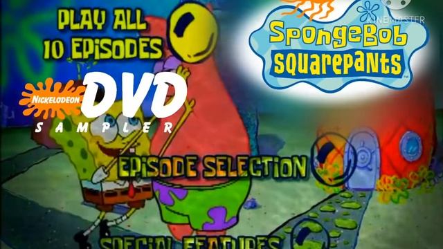 Nautical Nonsense And Sponge Buddies With Nickelodeon DVD Sampler DVD Menu (March 2002) смотреть онлайн