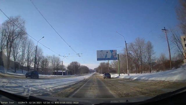 Луганск, ул. Станкостроительная, Херсонская, 50 лет Образования СССР. 2021 12.24 смотреть онлайн
