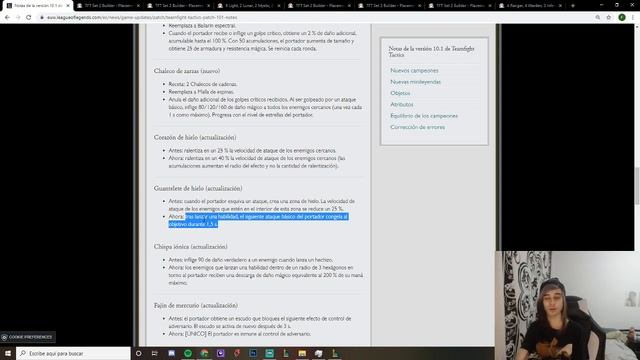 PARCHE 10.1 TFT CAMBIOS | Teamfight Tactics LOL Español смотреть онлайн