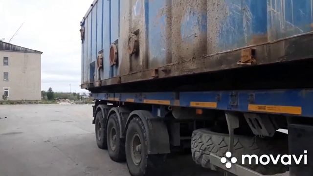 Крайний север. Вахта на севере. Везем негабарит. Разгружаем 3 кранами. Возвращаемся на базу. смотреть онлайн