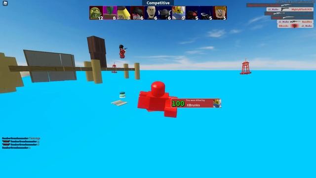 Playing Arsenal On An ADMIN'S ACCOUNT?! (ROBLOX) смотреть онлайн