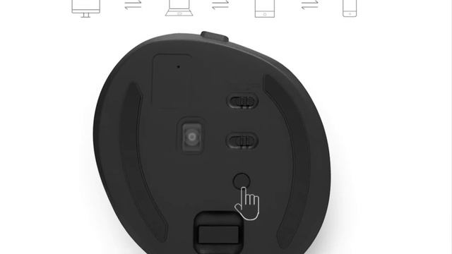 Delux M618 Mini Wireless Mouse | Silent Click RGB Ergonomic Rechargeable Vertical Computer Mouse смотреть онлайн