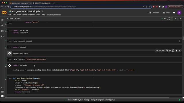Making memes with Autogen AI смотреть онлайн