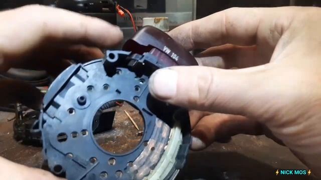 Passat B5 Ремонт подрулевого переключателя смотреть онлайн