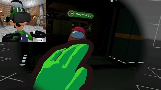 Luigi Plays: AMONG US VR смотреть онлайн