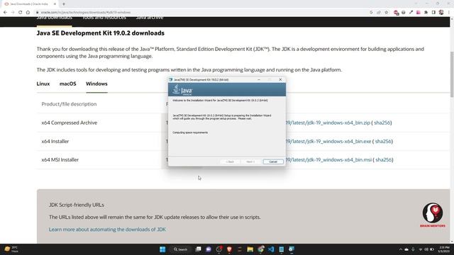 Java 19 Setup on Windows 11 | Brain Mentors Pvt. Ltd. смотреть онлайн
