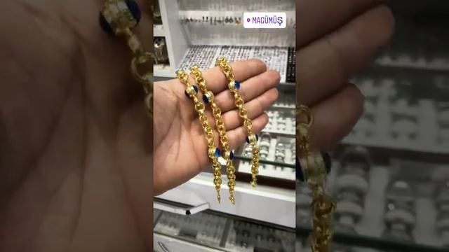 Altın modeli Nazar Boncuk Gümüş Bileklik смотреть онлайн