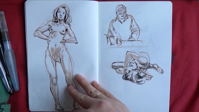 sketchbook flipthrough #2 ,SCHMOEDRAWS #8 смотреть онлайн