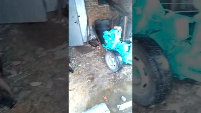Самодельный мотоблок из КПП audi 100 и двиготель уд-25 смотреть онлайн