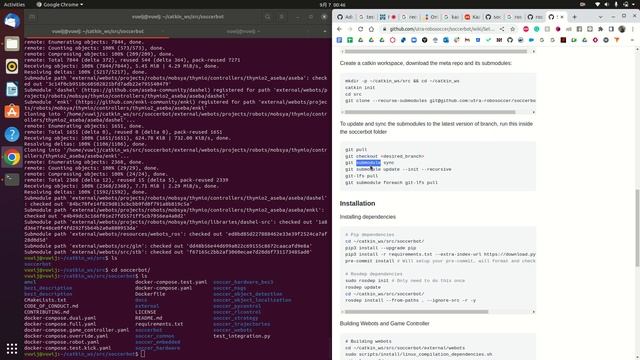 Soccerbot Software Setup (Part 1) смотреть онлайн
