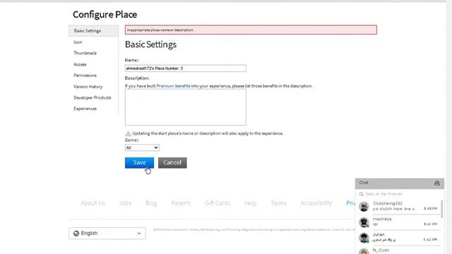 21 Configure Place Roblox Google Chrome 2021 05 26 20 18 07 смотреть онлайн