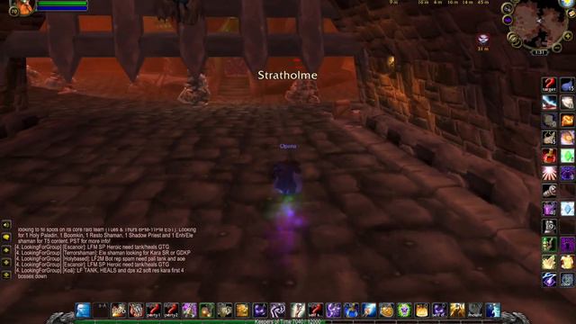 [WOW TBCC] Priest solo Stratholme Undead смотреть онлайн