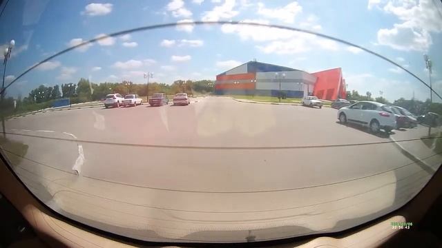 Пример съемки IconBIT DVR QX DUO (день, задняя камера)