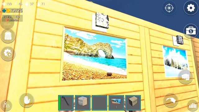 Ocean is Home: Survival island - Вырастил пальму и обустроил гараж смотреть онлайн