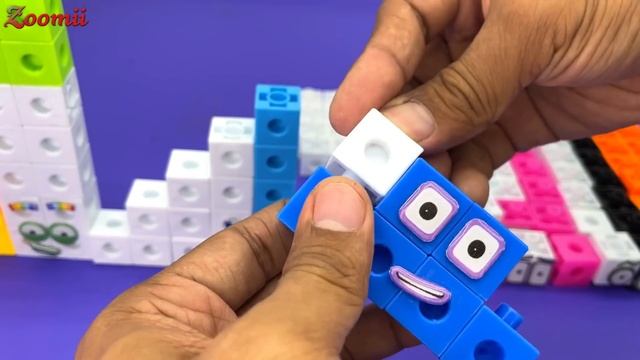 Numberblocks - DIY Numberblocks 11-20 From Mathlink Cube!