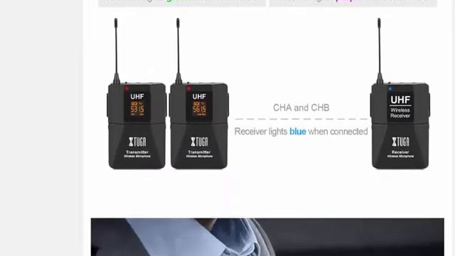 Беспроводной петличный микрофон для камеры, УВЧ, для смартфонов, зеркальных камер смотреть онлайн