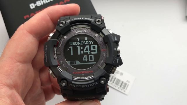 G-Shock Rangeman GPR-B1000-1E GPS смотреть онлайн