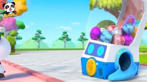 Mesin Hadiah Memberikan Kejutan Yang Hebat | Lagu Mesin Hadiah | BabyBus Bahasa Indonesia