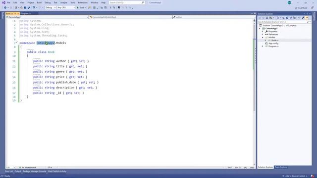 Visual Studio: How to Create a C# Class From JSON смотреть онлайн