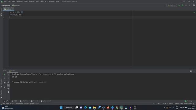 How To Swapping Values of Two Variables in Python | Interview Questions | #python #programming смотреть онлайн
