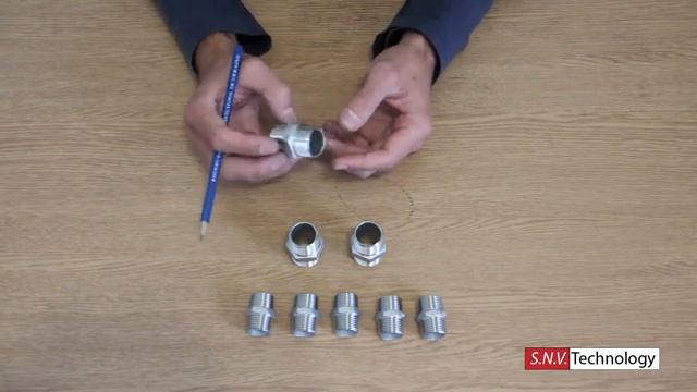 Ниппель с шестигранником из нержавеющей стали смотреть онлайн