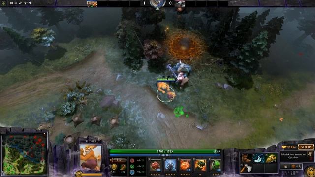 Oracle/Goblin Techies (Минер)/DOTA 2. смотреть онлайн