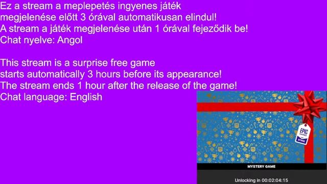 EPIC GAMES HOLIDAY FREE GAME DAY 2 | Quaternion Gaming смотреть онлайн