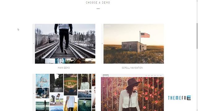 Shoot - Fullscreen Photography WordPress Theme Timothy Mickey смотреть онлайн