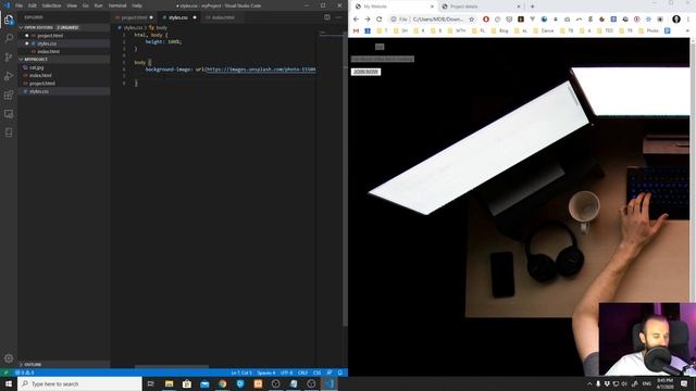 Learning on quarantaine HTML, CSS & JS fundamet смотреть онлайн