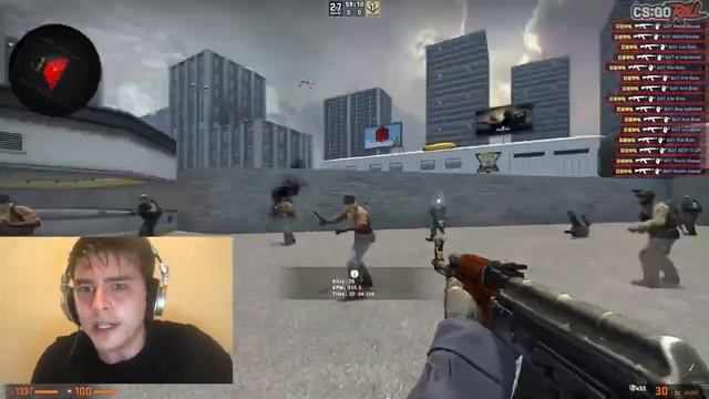 Тренировка аима за 30 секунд Cs:Go смотреть онлайн