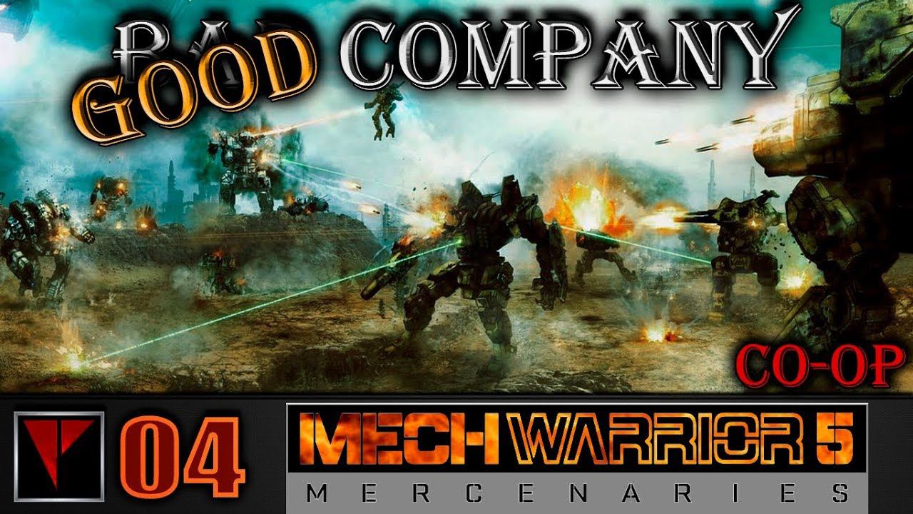 BAD COMPANY MechWarrior 5 CO-OP - Неравный бой
