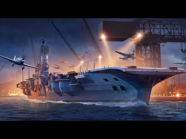 Авианосец НАХИМОВ 352К Урона! Кракен! Мир кораблей World of Warships смотреть онлайн