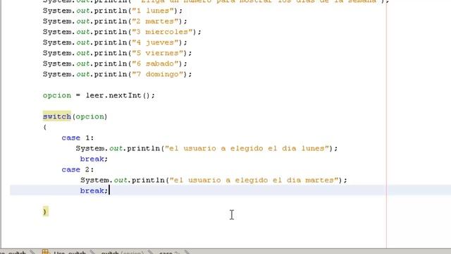 Curso de java Netbeans uso switch смотреть онлайн