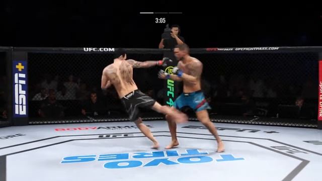 МАКС ХОЛЛОВЭЙ VS ЭНТОНИ ПЭТТИС UFC 4 CPU VS CPU смотреть онлайн