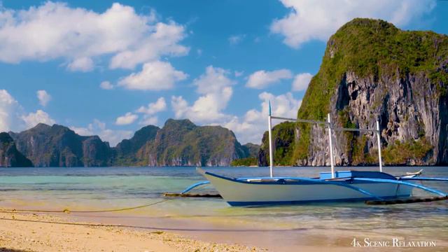 Philippines 4K - Scenic Relaxation Film With Calming Music - 4K Video Ultra HD смотреть онлайн