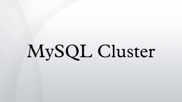 MySQL Cluster смотреть онлайн