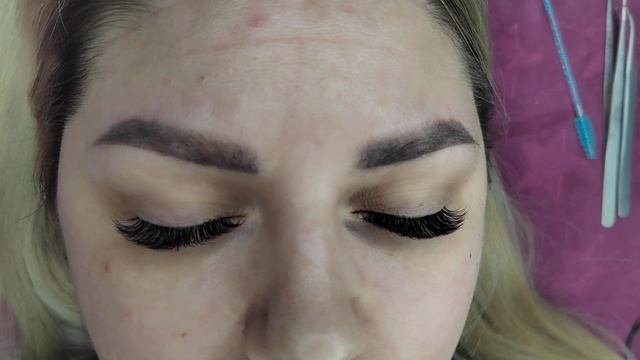 Наращивание ресниц //Омск//запись:89088056436 WhatsApp смотреть онлайн