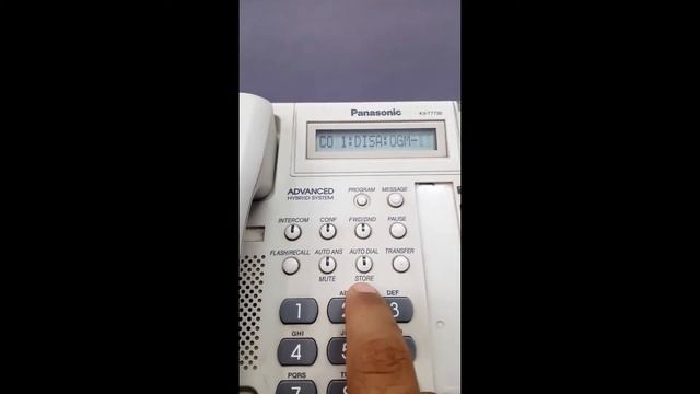 Panasonic KX-TES824 Auto Attend Call (DISA)-Call Center Setup