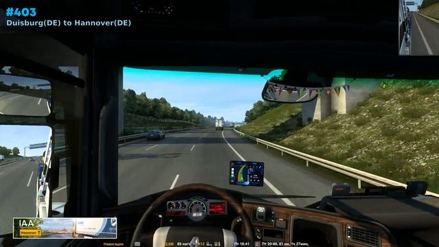 ETS2 1.45 - Vol.403 - Duisburg(??) To Hannover(??) - Renault Magnum 520DXi