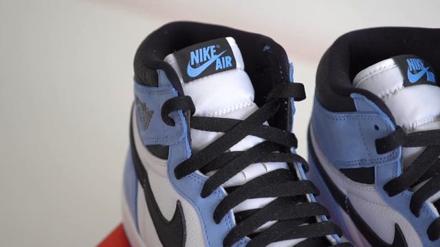 Air Jordan 1 High UNIVERSITY BLUE UNC 2021 REVIEW смотреть онлайн